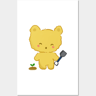 Cute Tubbi the teddy Posters and Art